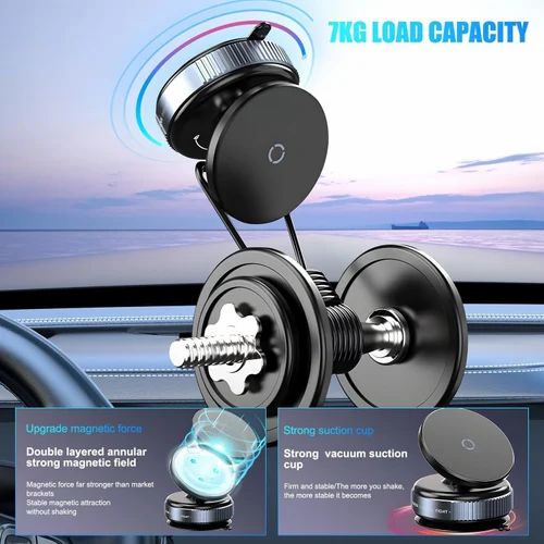 Vaccum Magnetic Phones Holder, Magnetic Car Phone Mount