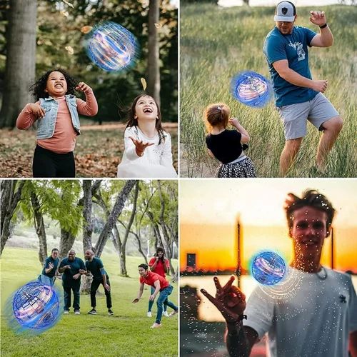 Plastic Flying Ball Toys, Shape: Round Shape