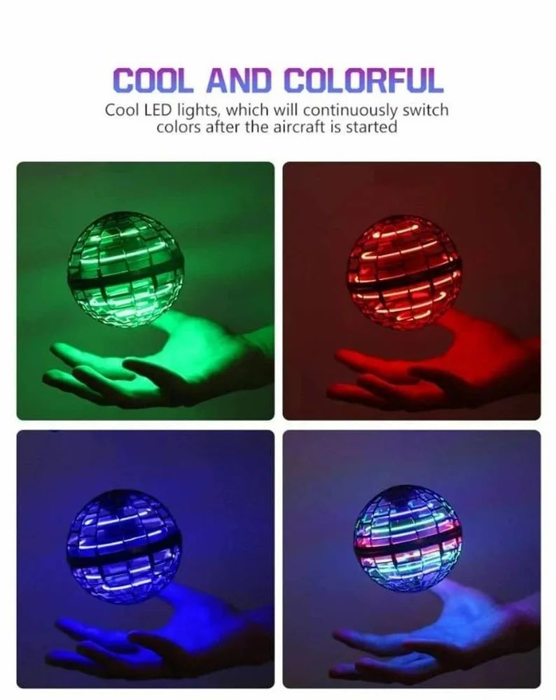 Plastic Flying Ball Toys, Shape: Round Shape