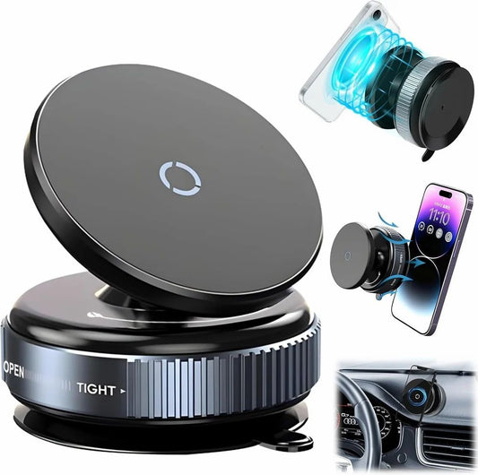Vaccum Magnetic Phones Holder, Magnetic Car Phone Mount